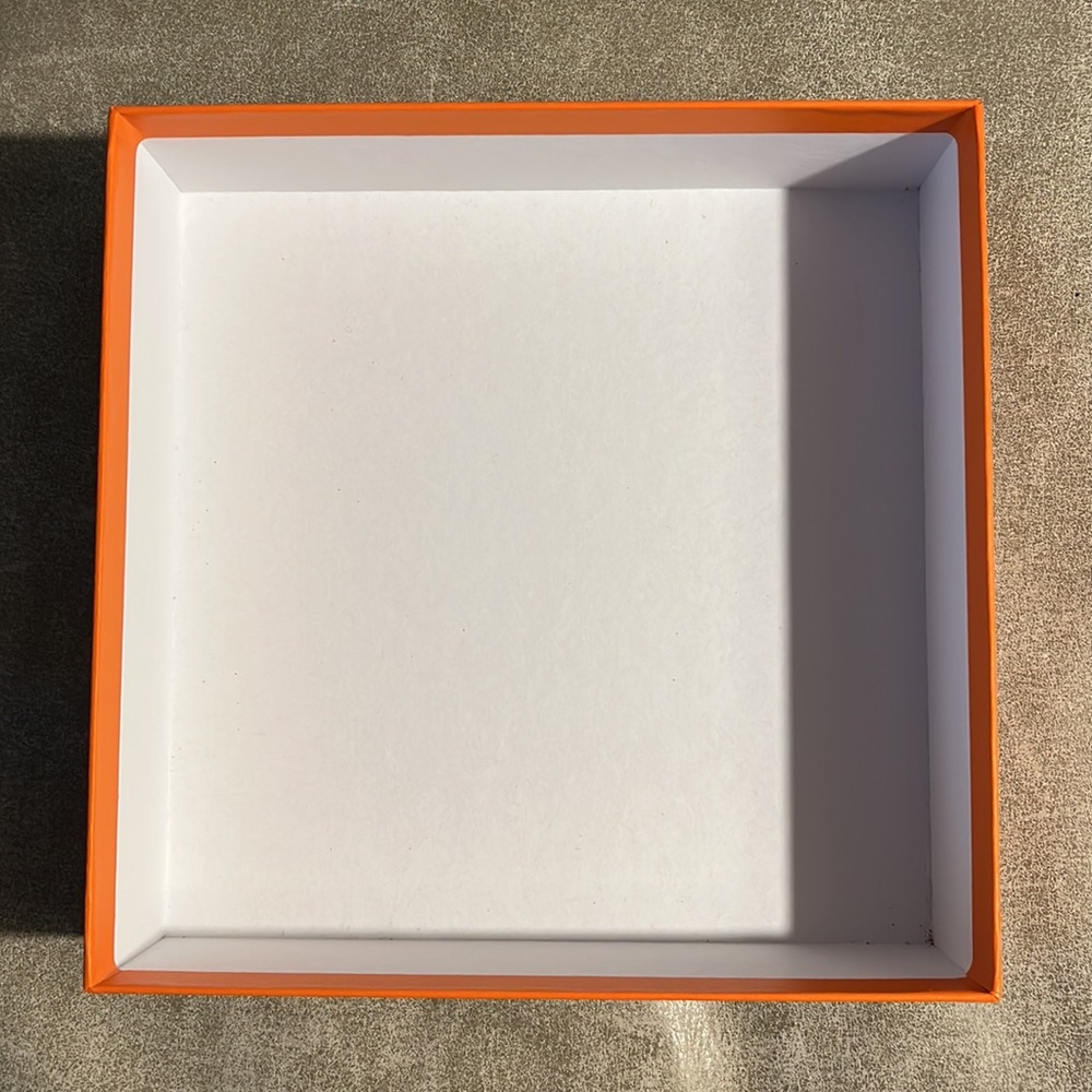 1 Large 1 Small Square Hermes Box. - image 2